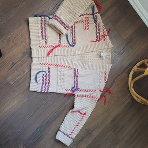 Anthropologie Dundee Fringe Cardigan Small